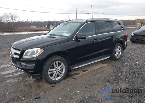 2014 Mercedes-Benz Gl 450 4Matic z USA, uszkodzony, nr VIN 4JGDF7CE1EA337628